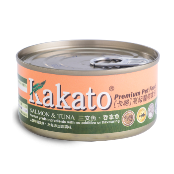 Kakato 三文吞拿魚罐頭170g