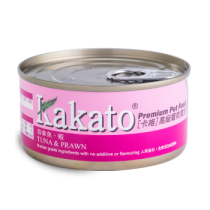 Kakato 吞拿魚蝦罐頭170g